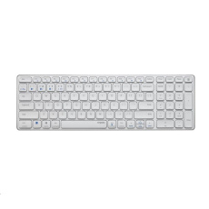 RAPOO klávesnice E9700M, bezdrátová, CZ/SK, bílá