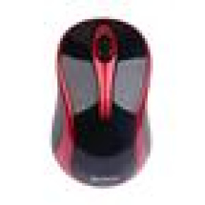 A4tech G3-280N, V-Track, bezdrôtová optická myš, 2.4GHz, dosah 10 m, čierna a červená farba