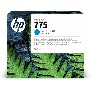 HP 775 500-ml Cyan Ink Cartridge HP 775 500-ml Cyan Ink Cartridge