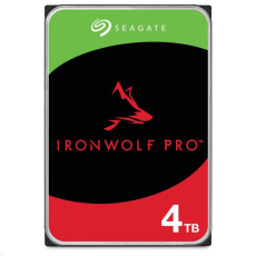 SEAGATE HDD IRONWOLF PRO (NAS) 4TB SATAIII, 7200rpm, 256MB cache