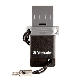 VERBATIM Dual USB Drive 64 GB - OTG/USB 2.0 pre smartfóny a tablety VERBATIM Dual USB Drive 64 GB - OTG/USB 2.0 pre smartfóny a tablety