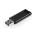 VERBATIM Flash Disk PinStripe USB 3.0, 32 GB - čierna