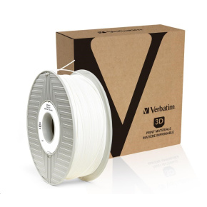 VERBATIM Filament pre 3D tlačiarne ABS 1.75mm, 404m, 1kg biela VERBATIM Filament pre 3D tlačiarne ABS 1.75mm, 404m, 1kg biela