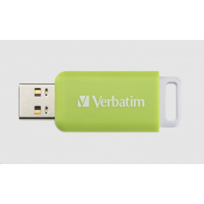 VERBATIM Flash disk 32GB DataBar USB 2.0 Disk, zelený
