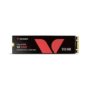 VERBATIM SSD Vi560 S3 M.2 512GB SATA III, W 520/ R 480MB/s VERBATIM SSD Vi560 S3 M.2 512GB SATA III, W 520/ R 480MB/s