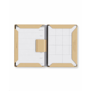 Allocacoc Notebook Modular A4 Polyester (hnedý) V.