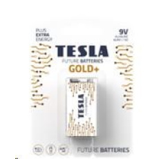 TESLA BATTERIES 9V GOLD+ ( 6LR61 / BLISTER FOIL 1 PC)