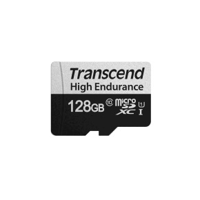 Karta TRANSCEND MicroSDXC 128 GB 350V, vysoká odolnosť