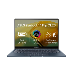 ASUS Zenbook 14 Flip OLED/UP3404/i7-1360P/14"/2880x1800/T/16GB/1TB SSD/Iris Xe/W11H/Blue/2R