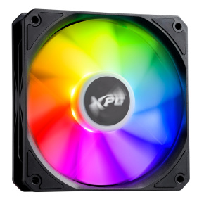 Adata XPG Vento R 120mm fan RGB čierny PWM Adata XPG Vento R 120mm fan RGB čierny PWM