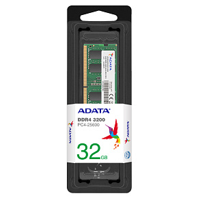 SO-DIMM 32GB DDR4-3200MHz ADATA CL22, 2048x8 SO-DIMM 32GB DDR4-3200MHz ADATA CL22, 2048x8