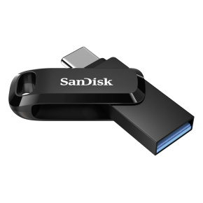 SanDisk Ultra Dual Drive Go/128GB/150MBps/USB 3.1/USB-A + USB-C/Čierna