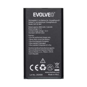 EVOLVEO orig. batéria 1800 mAh pre MaxPhone A1, StrongPhone Q1/Z4/W4