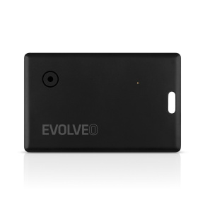 EVOLVEO TrackCard, Bluetooth lokátor s Apple Find My, čierny EVOLVEO TrackCard, Bluetooth lokátor s Apple Find My, čierny