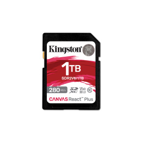 Kingston Canvas React Plus/SDHC/1TB/UHS-II U3 ??/ Class 10