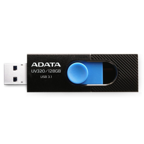 ADATA UV320/64GB/USB 3.2/USB-A/Čierna