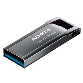 ADATA UR340/64GB/100MBps/USB 3.2/USB-A/Čierna