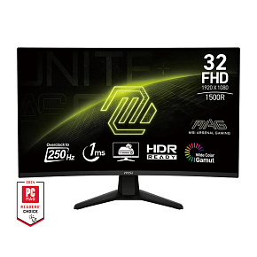 MSI MAG/32C6X/31,5"/VA/FHD/250Hz/1ms/Čierna/3R MSI MAG/32C6X/31,5"/VA/FHD/250Hz/1ms/Čierna/3R