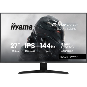 iiyama G-Master/G2741QSU-B1/27"/IPS/QHD/144Hz/1ms/Čierna/3R