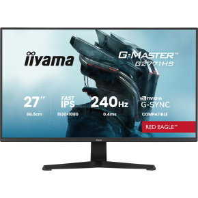 iiyama G-Master/G2771HS-B1/27"/IPS/FHD/240Hz/0,4ms/Čierna/3R
