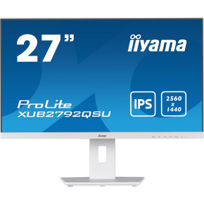 iiyama ProLite/XUB2792QSU-W5/27"/IPS/QHD/75Hz/5ms/White/3R