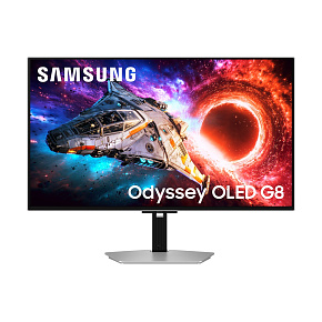 Samsung Odyssey OLED G8/LS32HG800SUXEN/32"/OLED/4K UHD/240Hz/0,03ms/Strieborná/2R Samsung Odyssey OLED G8/LS32HG800SUXEN/32"/OLED/4K UHD/240Hz/0,03ms/Strieborná/2R