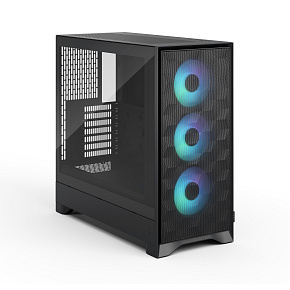 Fractal Pop 2 Air/Midi Tower/Transpar./Čierna Fractal Pop 2 Air/Midi Tower/Transpar./Čierna