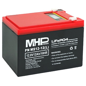 MHPower MS12-12(L) Lítium batéria LiFePO4 12V/12A MHPower MS12-12(L) Lítium batéria LiFePO4 12V/12A