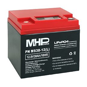 MHPower MS38-12(L) Lítium batéria LiFePO4 12V/38A MHPower MS38-12(L) Lítium batéria LiFePO4 12V/38A