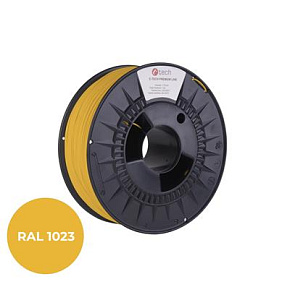 Filament C-TECH PREMIUM LINE, ASA, dopravná žltá, RAL1023, 1,75mm, 1kg Filament C-TECH PREMIUM LINE, ASA, dopravná žltá, RAL1023, 1,75mm, 1kg