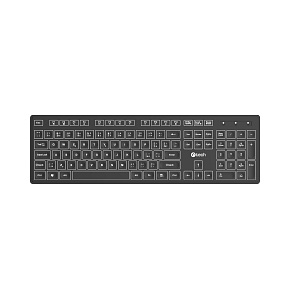 Klávesnica C-TECH KB-201-BL, nízkoprofilová, Klávesnica C-TECH KB-201-BL, nízkoprofilová,
