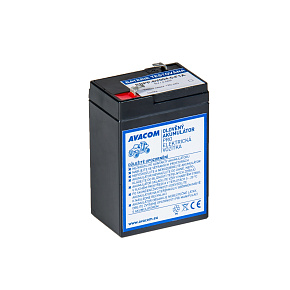 AVACOM náhradná batéria (olovený akumulátor) 6V 4,5Ah do vozidla Peg Pérego F1