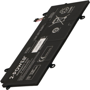 2-POWER Batéria 14,8V 3380mAh pre Toshiba Portege Z30-A, Toshiba Portege Z30-C