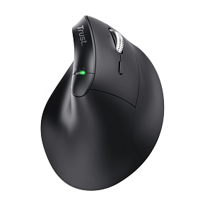 Trust Vyran/Vertikálna/Optická/Pre pravákov/4 800 DPI/USB+BT/Čierna Trust Vyran/Vertikálna/Optická/Pre pravákov/4 800 DPI/USB+BT/Čierna