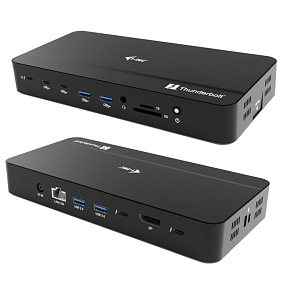 i-tec Thunderbolt 5 Triple Display Docking Station, M.2 slot, 6x USB, 2.5 GLAN, Power Delivery 140W i-tec Thunderbolt 5 Triple Display Docking Station, M.2 slot, 6x USB, 2.5 GLAN, Power Delivery 140W