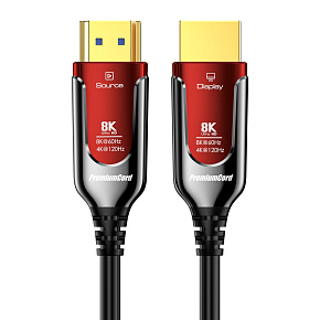 PremiumCord Ultra High Speed ??HDMI 2.1, optický, 25m