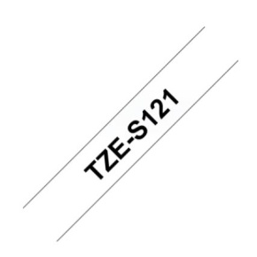TZE-S121 průsvitná / černá, 9mm