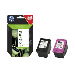 HP 62 atramentové náplne CMYK (N9J71AE)