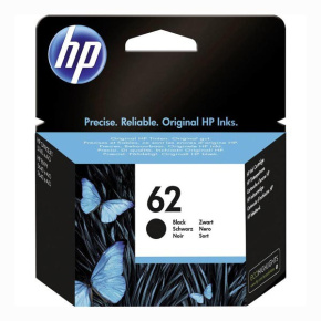 HP 62 černá inkoustová náplň, C2P04AE