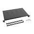 LANBERG 19" PEVNÁ POLICA 1U/483X300MM MAX. NOSNOSŤ DO 25 KG ČIERNA