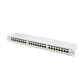 LANBERG PATCH PANEL 24 PORTOV 1U 19" CAT.6A FTP TIENENÝ ŠEDÝ LANBERG PATCH PANEL 24 PORTOV 1U 19" CAT.6A FTP TIENENÝ ŠEDÝ