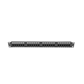 LANBERG PATCH PANEL 24 PORTOV 1U 19" CAT.5E UTP ČIERNY LANBERG PATCH PANEL 24 PORTOV 1U 19" CAT.5E UTP ČIERNY