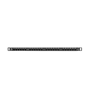LANBERG PATCH PANEL 24 PORTOV 0,5U 19" CAT.6 UTP ČIERNY LANBERG LANBERG PATCH PANEL 24 PORTOV 0,5U 19" CAT.6 UTP ČIERNY LANBERG