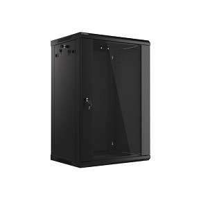 LANBERG 19" RACKOVÁ SKRIŇA PRO MONTÁŽ NA STENU 18U/600X450 (FLAT PACK) S PROSKLENÝMI DVERMI ČIERNA V2 LANBERG 19" RACKOVÁ SKRIŇA PRO MONTÁŽ NA STENU 18U/600X450 (FLAT PACK) S PROSKLENÝMI DVERMI ČIERNA V2