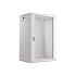 LANBERG 19" RACKOVÁ SKRIŇA PRO MONTÁŽ NA STENU 18U/600X450 (FLAT PACK) ŠEDÁ V2