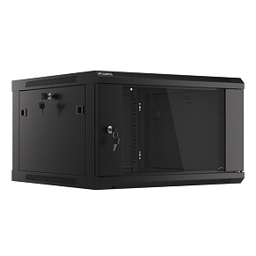 LANBERG 19" RACKOVÁ SKRIŇA PRO MONTÁŽ NA STENU 6U/600X600 (FLAT PACK) ČIERNA V2 LANBERG 19" RACKOVÁ SKRIŇA PRO MONTÁŽ NA STENU 6U/600X600 (FLAT PACK) ČIERNA V2