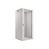LANBERG RACKOVÁ SKRIŇA 19" NÁSTENNÁ 27U/600X600 (FLAT PACK) S PRESKLENÝMI DVERAMI ŠEDÁ V2