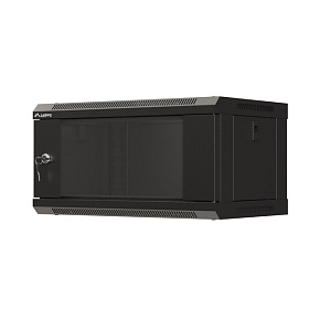 LANBERG RACKOVÁ SKRIŇA 19" NÁSTENNÁ 4U/540X350 (FLAT PACK) S PRESKLENÝMI DVERMI ČIERNA LANBERG RACKOVÁ SKRIŇA 19" NÁSTENNÁ 4U/540X350 (FLAT PACK) S PRESKLENÝMI DVERMI ČIERNA