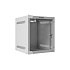 LANBERG RACKOVÁ SKRIŇA 10" NÁSTENNÁ 6U/280X310 (FLAT PACK) S PRESKLENÝMI DVERMI ŠEDÁ