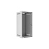 LANBERG RACKOVÁ SKRIŇA 10" NÁSTENNÁ 12U/280X310 (FLAT PACK) S PRESKLENÝMI DVERAMI ŠEDÁ